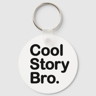 Kall berättelse Bro. Keychain Nyckelring