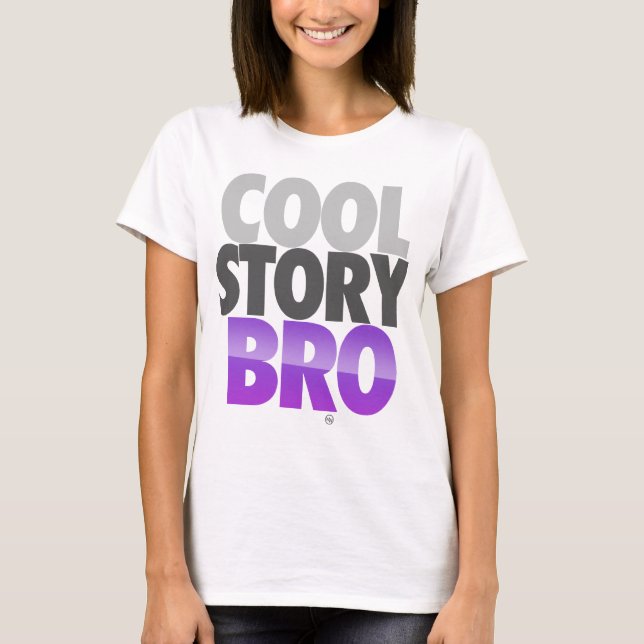 Kall berättelse Bro (lilor) T Shirt (Framsida)