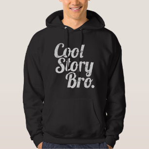 Kall berättelse Bro. Sweatshirt Med Luva