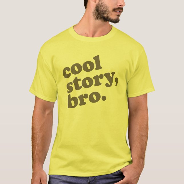 Kall berättelse Bro T-shirt (Framsida)
