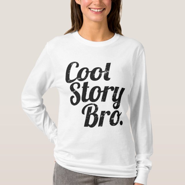 Kall berättelse Bro. T Shirt (Framsida)