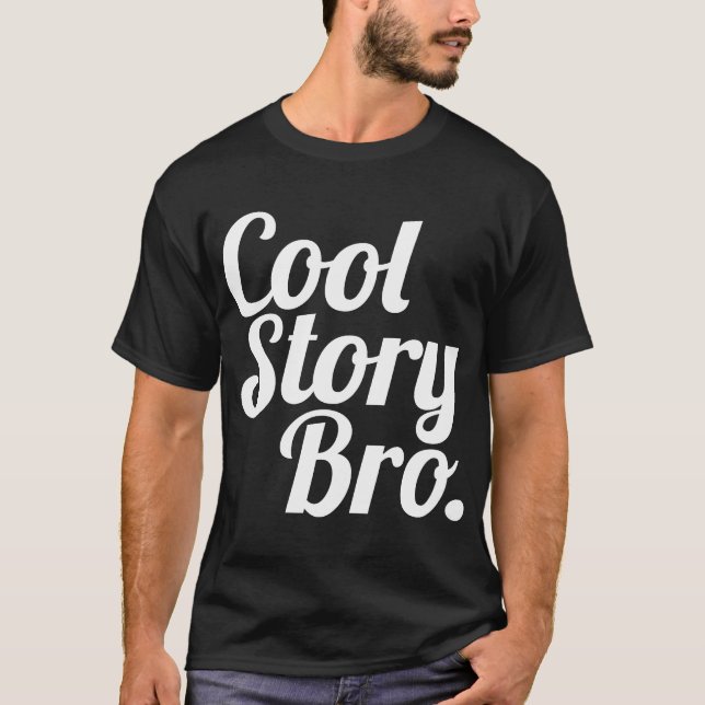 Kall berättelse Bro. Tee Shirt (Framsida)
