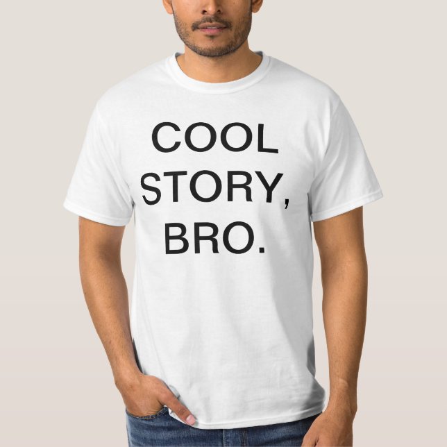 KALL BERÄTTELSE, BRO. TEE SHIRT (Framsida)