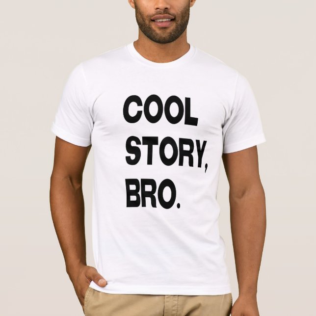 Kall berättelse, Bro Tee Shirt (Framsida)