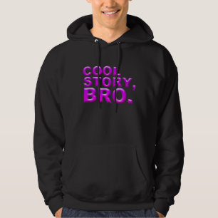 Kall berättelse, bro. tröja med luva