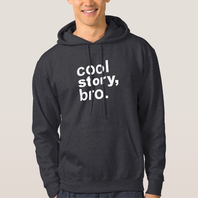 Kall berättelse Bro Tröja Med Luva (Framsida)