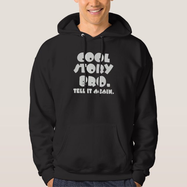 Kall berättelse Bro.                     TySy Sweatshirt Med Luva (Framsida)