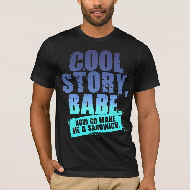 KALL BERÄTTELSEBABE T-SHIRT (Framsida)