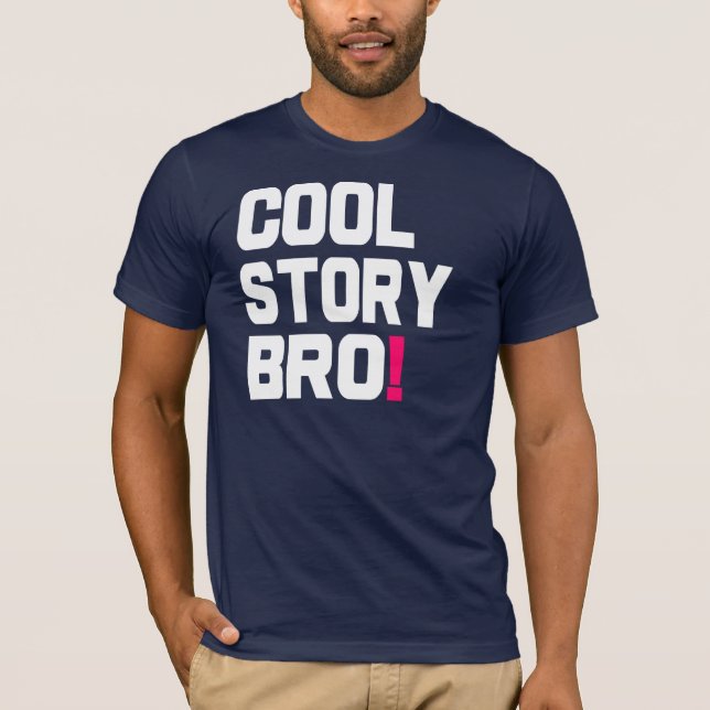 Kall berättelseBro shirt. Tröja (Framsida)