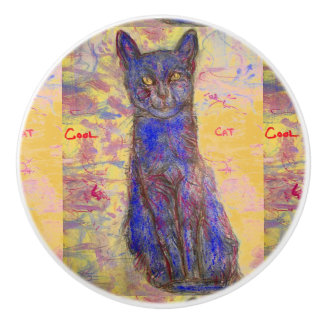 kall blåttkatt knopp