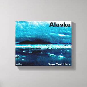 Kall Blue Sea Canvastryck