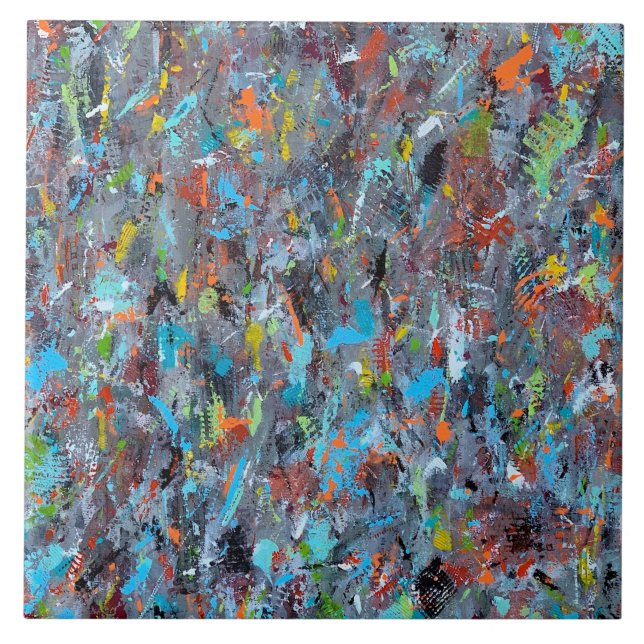 Kall Breeze 6 x 6 keramiska plattor Kakelplatta (Framsidan)