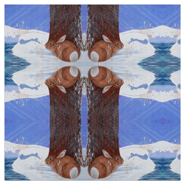 Kall Bunny ~ BRRR! Tyg (Prov)