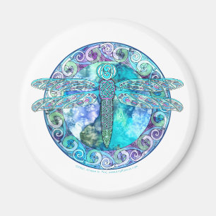 Kall Celtic slända Magnet
