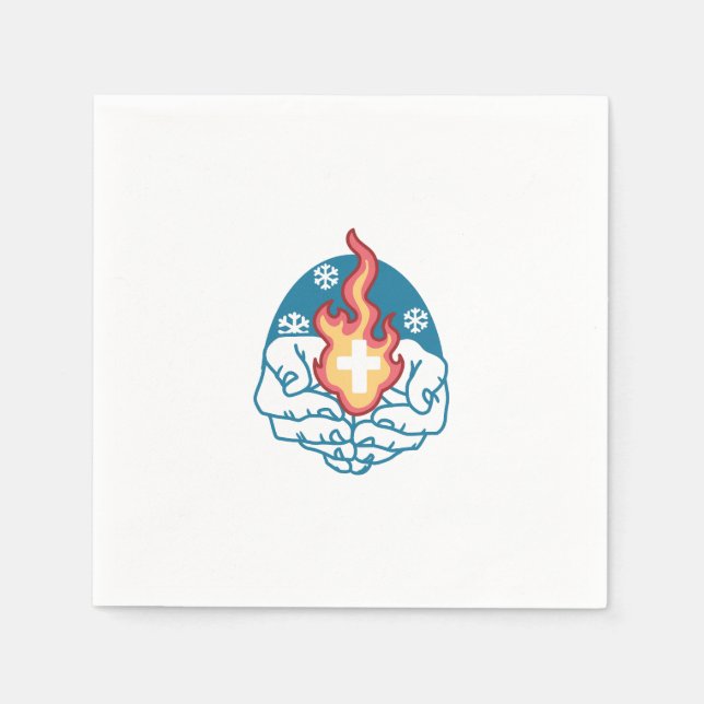 Kall Change, Faith's Fire - Motivational Christian Pappersservett (Framsidan)