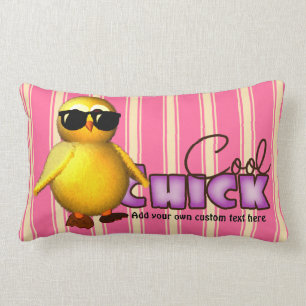 Kall chickpersonlig lumbarkudde