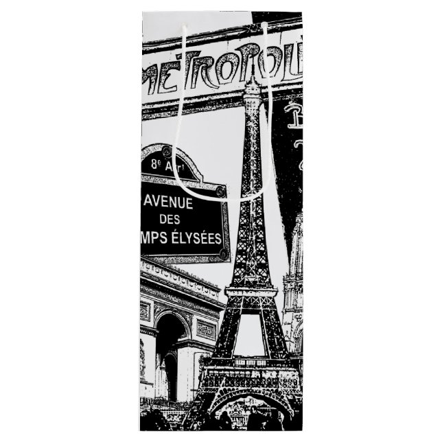 Kall Collage av fotoillustrationer av Paris (Framsidan)