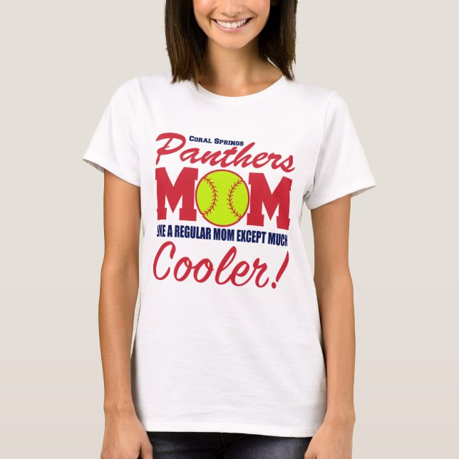 Kall Coral Springs mamma Tee (Framsida)