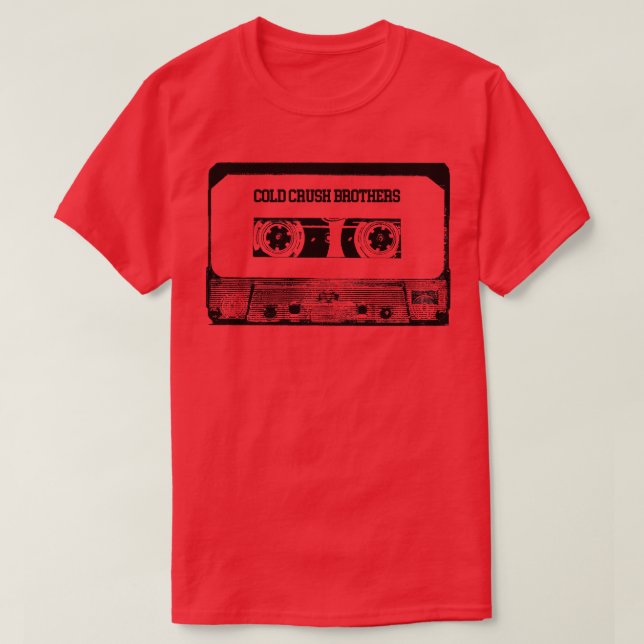 Kall Crush Brothers-kassettband T Shirt (Design framsida)