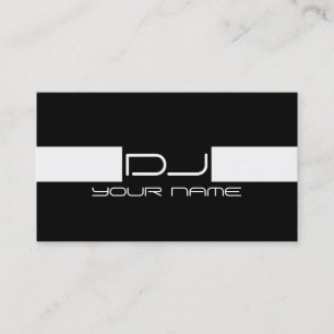 Kall DJ-visitkort Visitkort