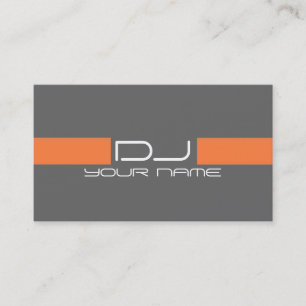 Kall DJ-visitkort Visitkort