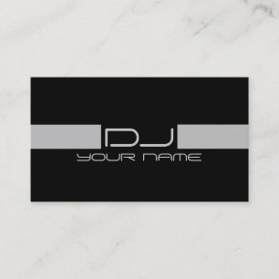 Kall DJ-visitkort Visitkort