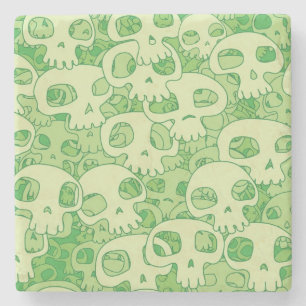 Kall döskallar underlägg sten