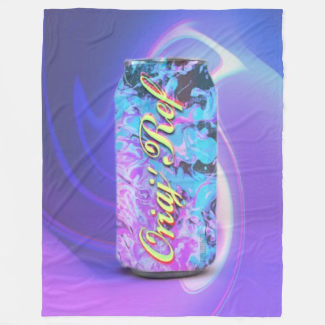 Kall Drink Fleecefilt (Framsidan)