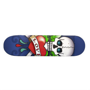 Kall Ed härdad stilskateboard Skateboard Bräda 21,5 Cm