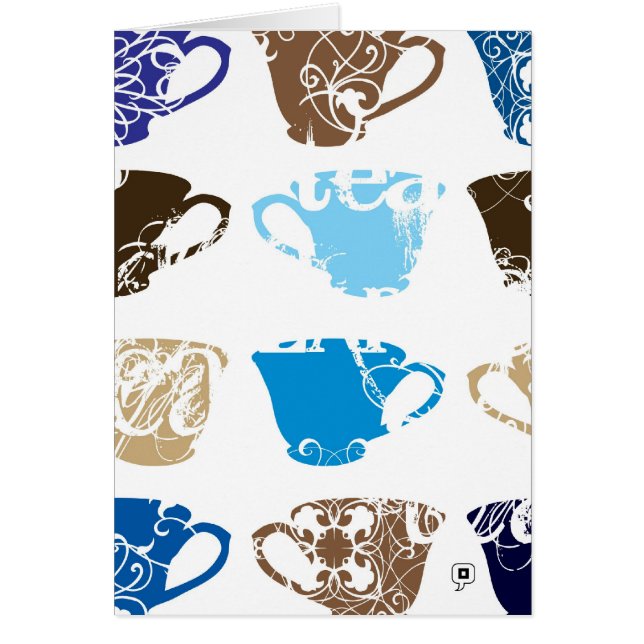 Kall eftermiddagTea OBS Kort (Framsidan)