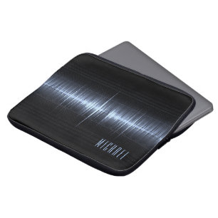 Kall Electrocardiogramdesignpersonlig Laptop Sleeve