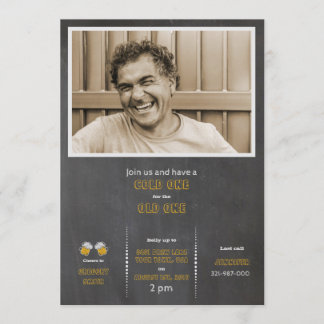 Kall en för den gammala inbjudningar