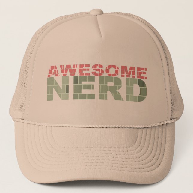 Kall enorm Nerdhatt Keps (Framsida)