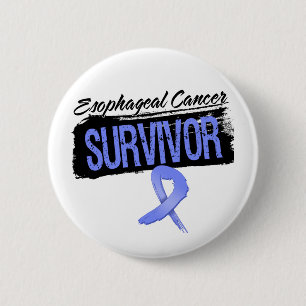 Kall Esophageal canceröverlevande Knapp