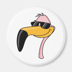 Kall Flamingo Magnet