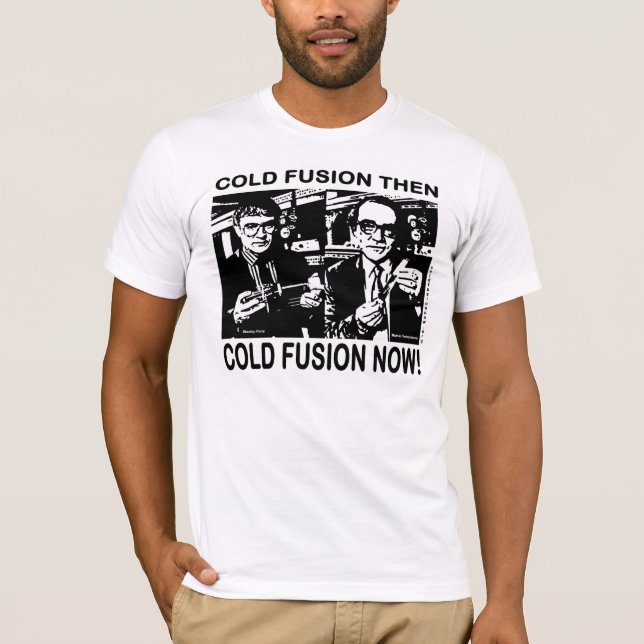 Kall fusion därefter och nu! tröja (Framsida)