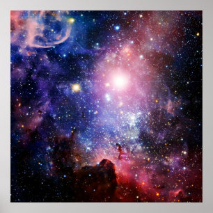 Kall galaxnebula poster