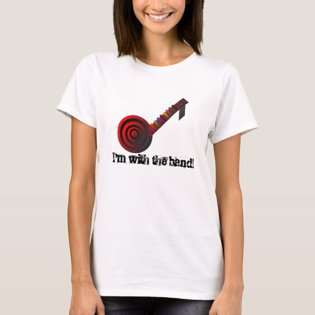 kall gitarr, I-förmiddag med musikbandet! T Shirt (Framsida)