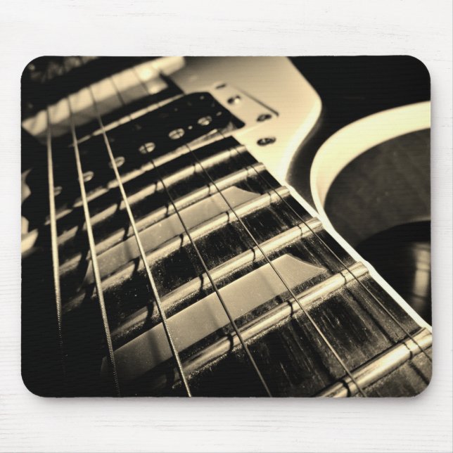 Kall gitarr Mousepad Musmatta (Framsidan)