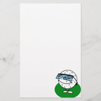 Kall golfare brevpapper