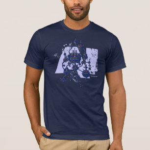 Kall grafisk t-skjorta för konstgjord intelligens tee shirt