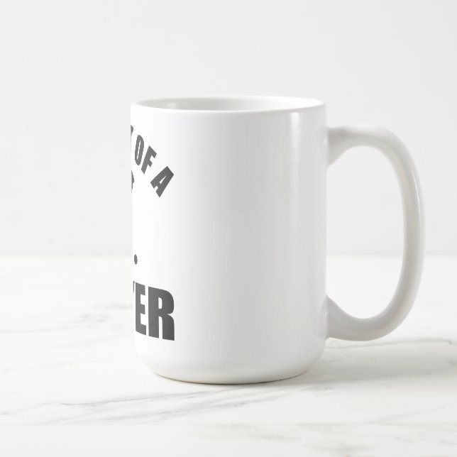 Kall gräsmatta som bowlar design kaffemugg (Höger)