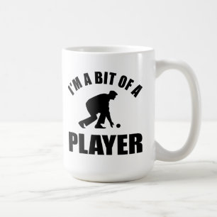 Kall gräsmatta som bowlar design kaffemugg