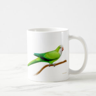 Kall grön Quakerpapegojamugg Kaffemugg