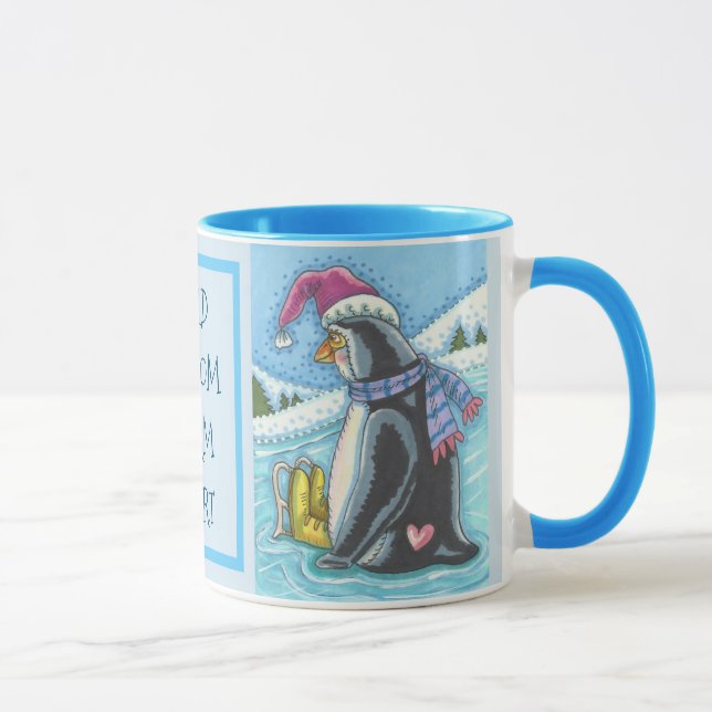 KALL GRUND WARM HEART, PENGUIN CHRISTMAS MUGG (Höger)