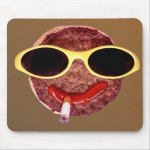 Kall hamburgare musmatta