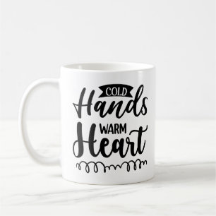 Kall Händer Warm Heart Kaffemugg