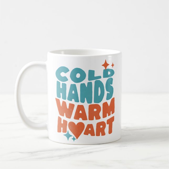 Kall Händer Warm Heart - Massagebehandling / Sjuks Kaffemugg (Vänster)