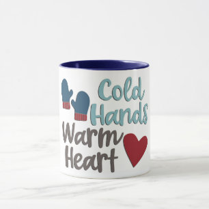 Kall Händer Warm Heart Mugg