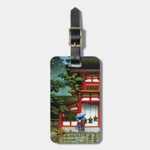 Kall hanga för Kasuga relikskrinNara Hasui Kawase Bagagebricka